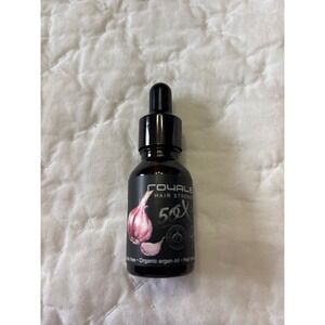 Royale Hair Strength 50X Garlic Serum 1oz New Organic Argan Oil Strengthening
